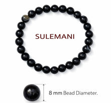 Sulemani Golden Obsidian Bracelet – 8mm Natural Beads | Inner Strength & Protection