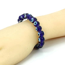 Blue Evil Eye (Nazar) Bracelet – Protection & Good Luck Glass Bead Jewellery