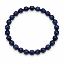 Natural Lapis Lazuli Bracelet – 8mm Genuine Stone Beads | Wisdom & Intuition Crystal