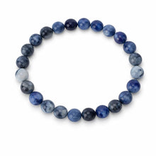 Natural Lapis Lazuli Bracelet – 8mm Genuine Stone Beads | Wisdom & Intuition Crystal