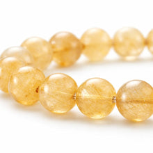 Natural Rutile Quartz Crystal Bracelet – 8mm Beads | Protection & Prosperity Gemstone